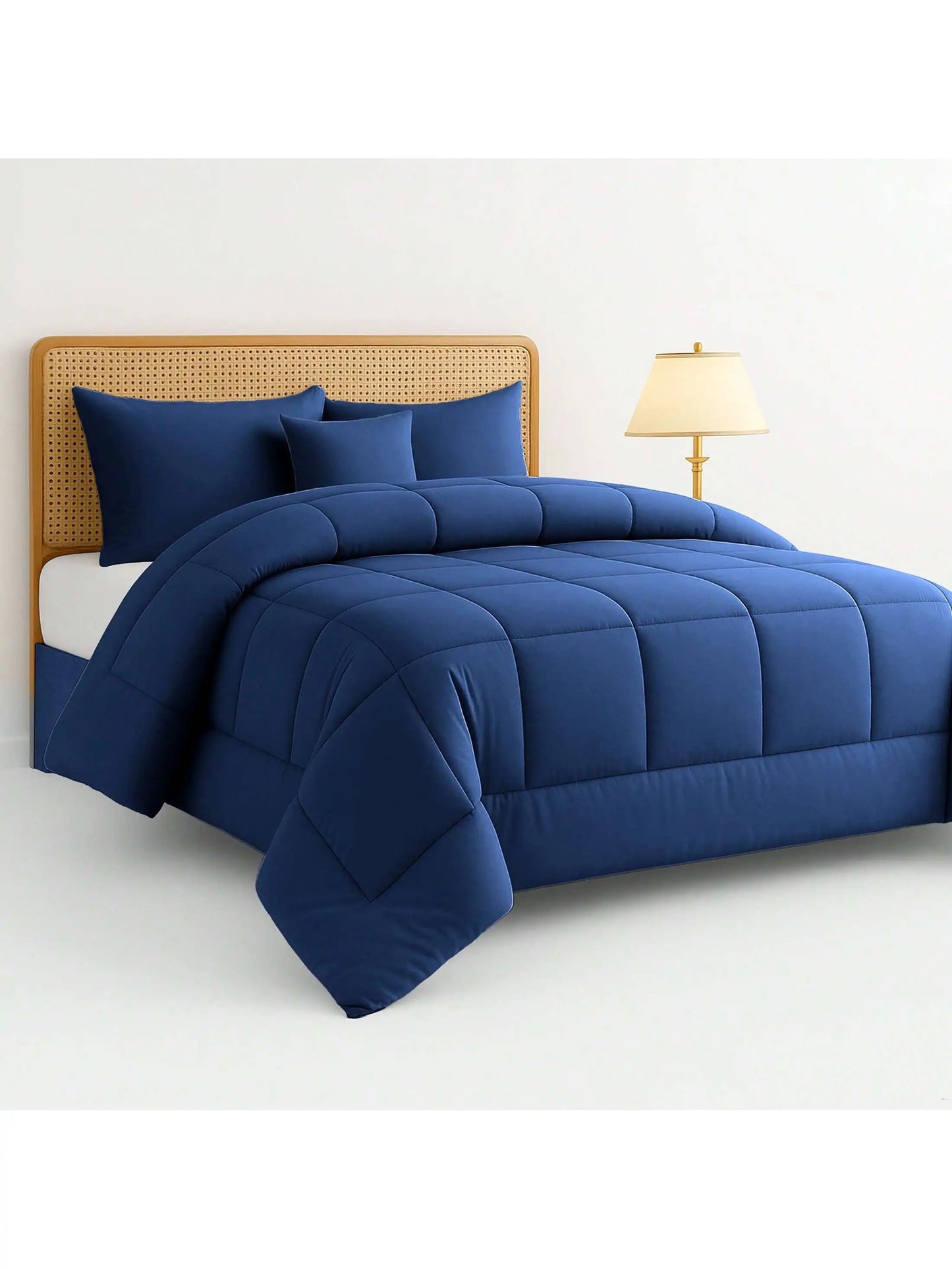 Lux Décor 5-Piece Comforter Set –All in one Bed in a Bag