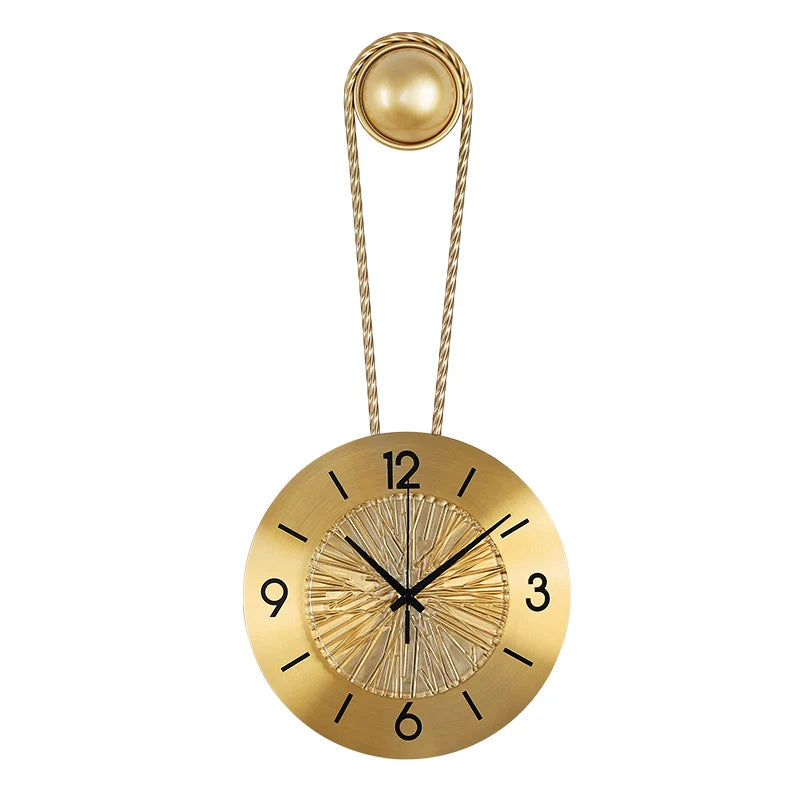 living room modern Wall Clock Quiet quartz