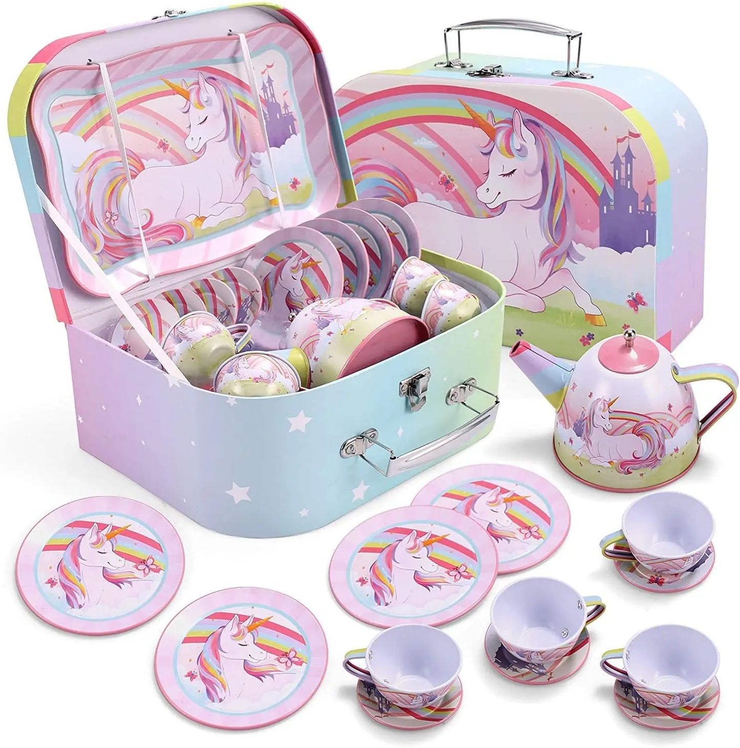Joyfy Kid Tea Set Mermaid / Princess Play tea set