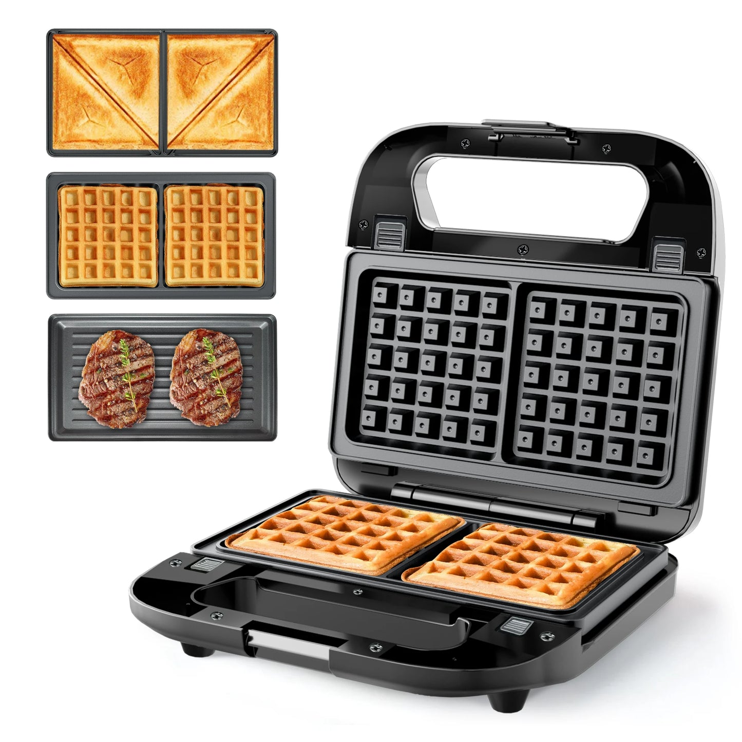 3 in 1 Sandwich Maker & Waffle Maker