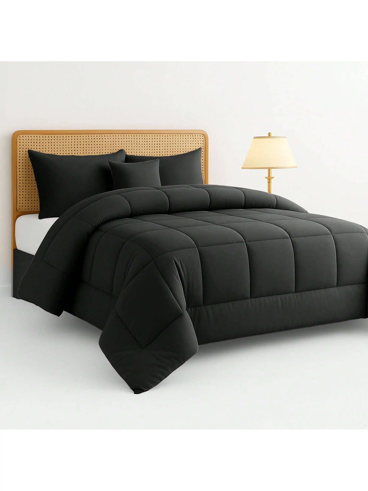 Lux Décor 5-Piece Comforter Set –All in one Bed in a Bag