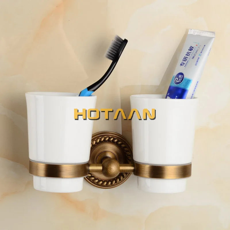 Solid Brass Bathroom Accessories Set