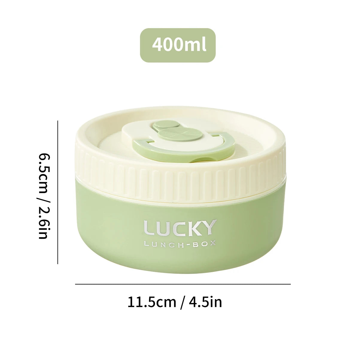 WORTHBUY Portable Insulated Lunch Box 304 Stainless Steel