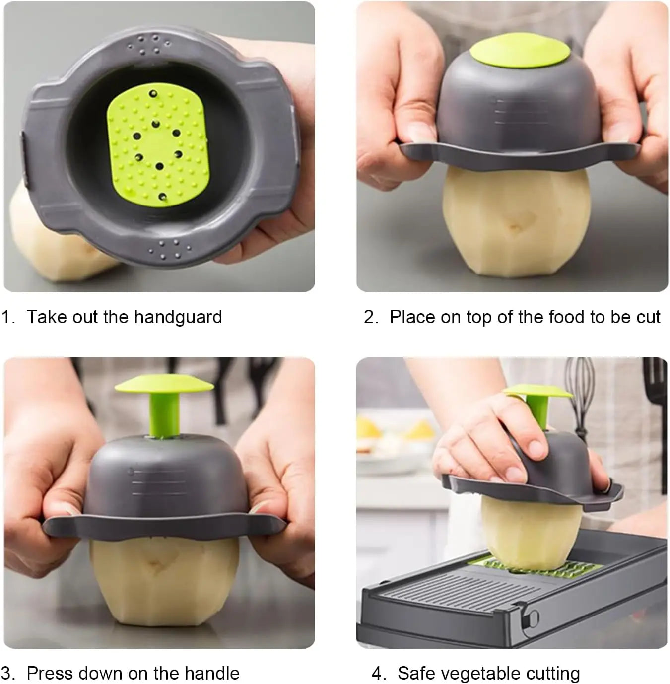 16 x 1 Kitchen professional chopper-type slicer