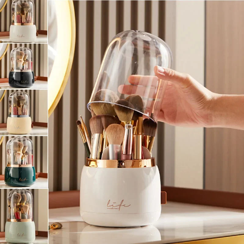 360° Rotating Makeup Organizer
