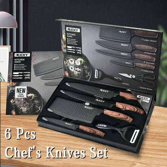 MDHAND Kitchen Knife Set Stainless Steel