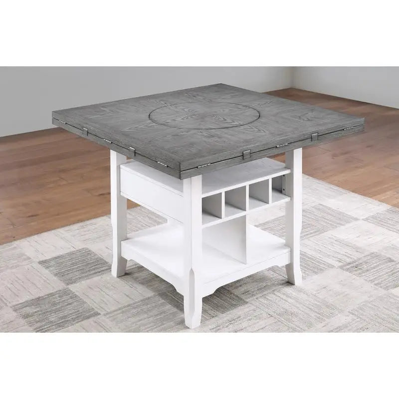 Classic 7-Piece Counter Height Dining Set 6 Chairs