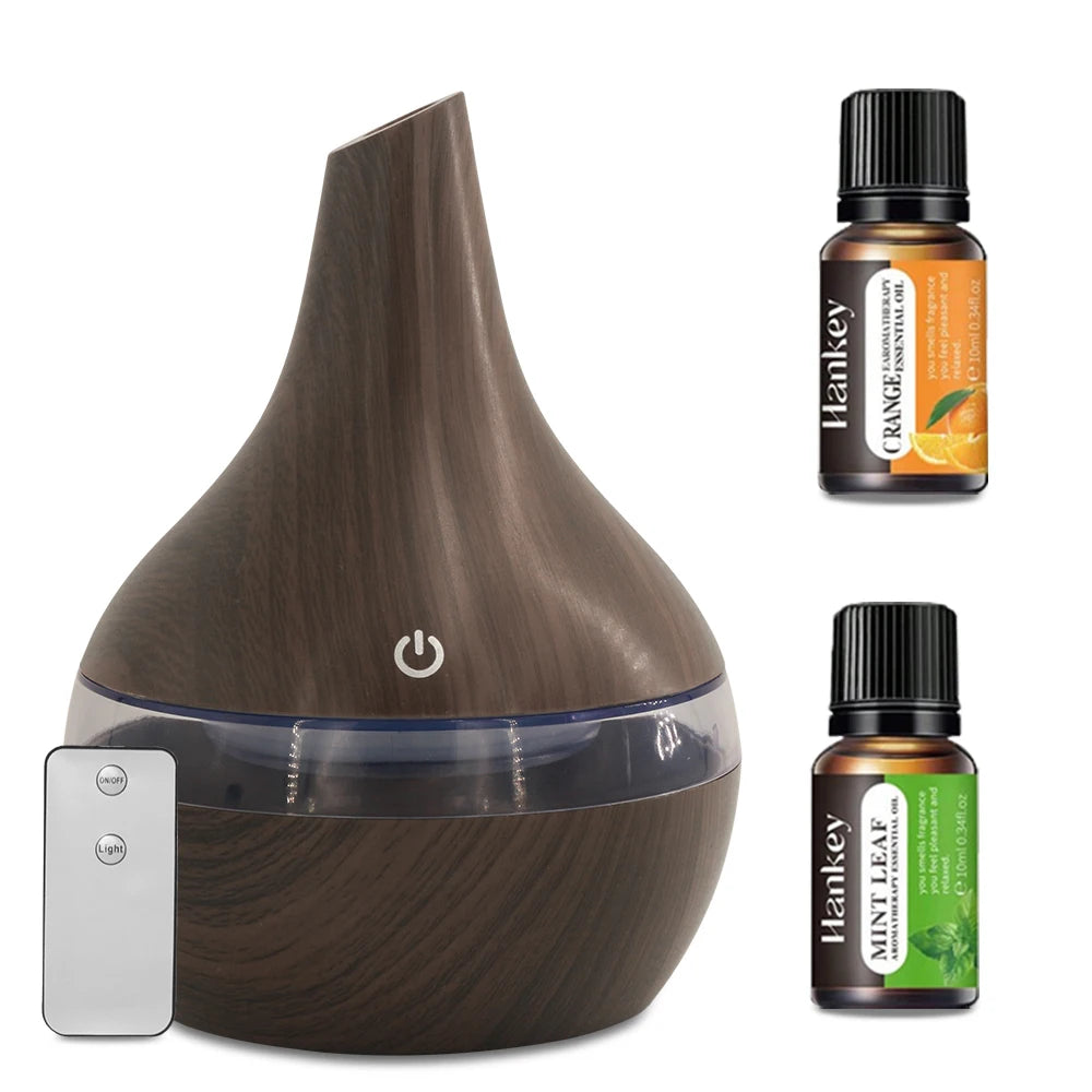 Multi Functional 300ml Humidifier Diffuser Combo