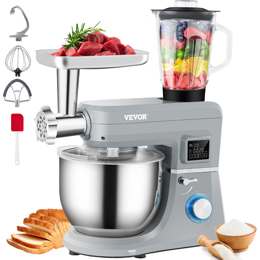 SucceBuy 5 IN 1 Stand Mixer Multifunctional Electric Mixer