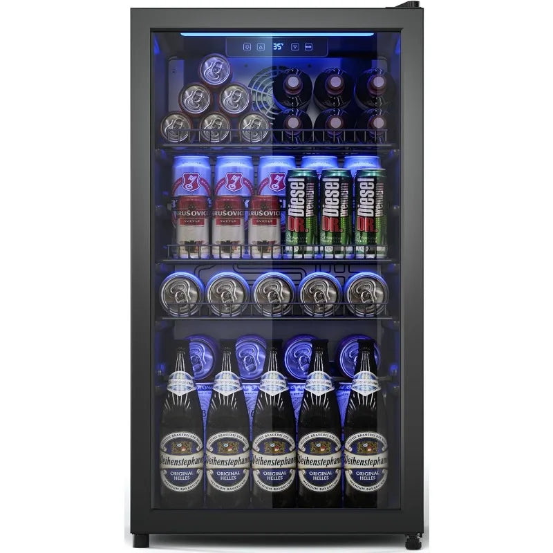 Beverage Fridge, 130 Mini Can Cooler