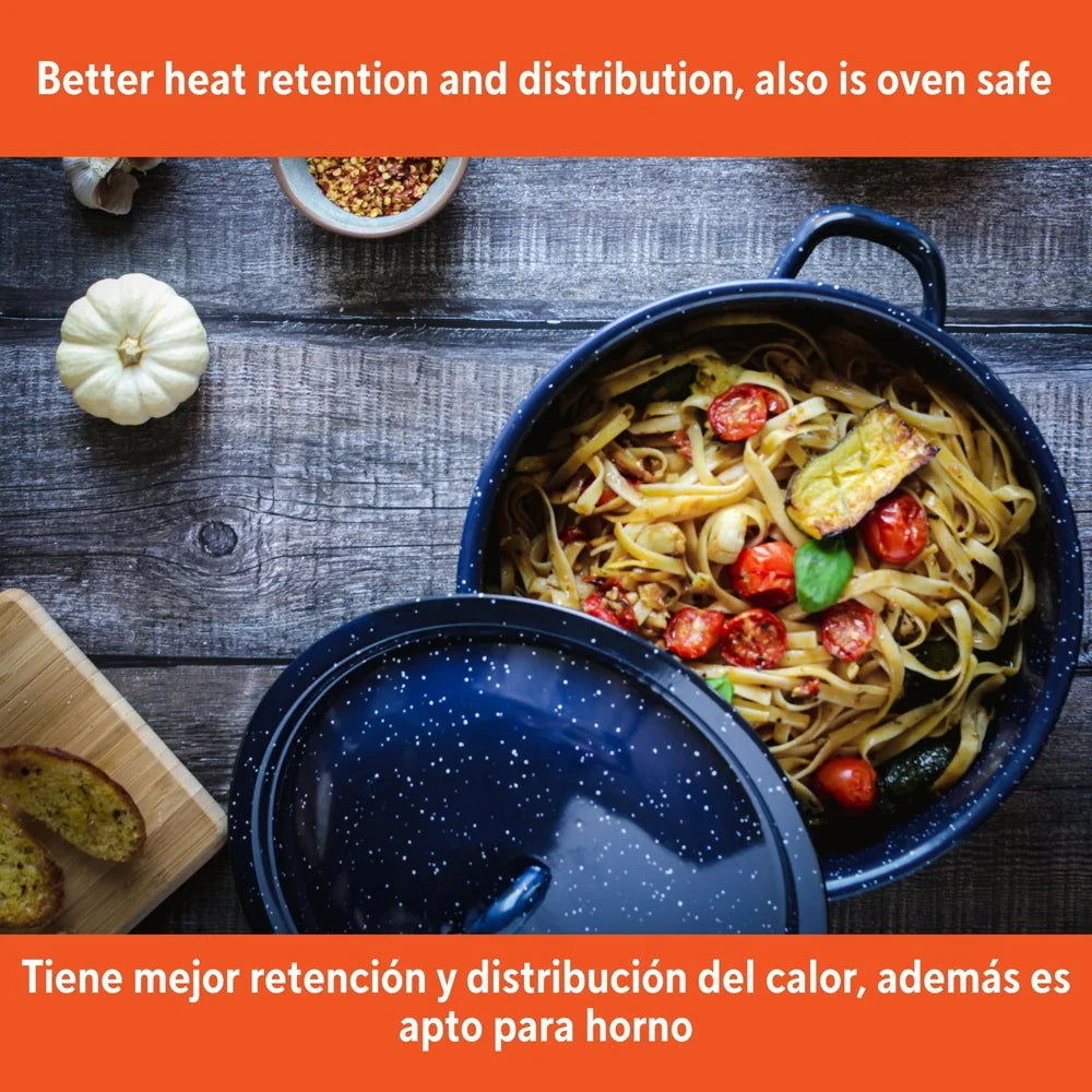 Enamel Stock Pot Soup Stews Cooking