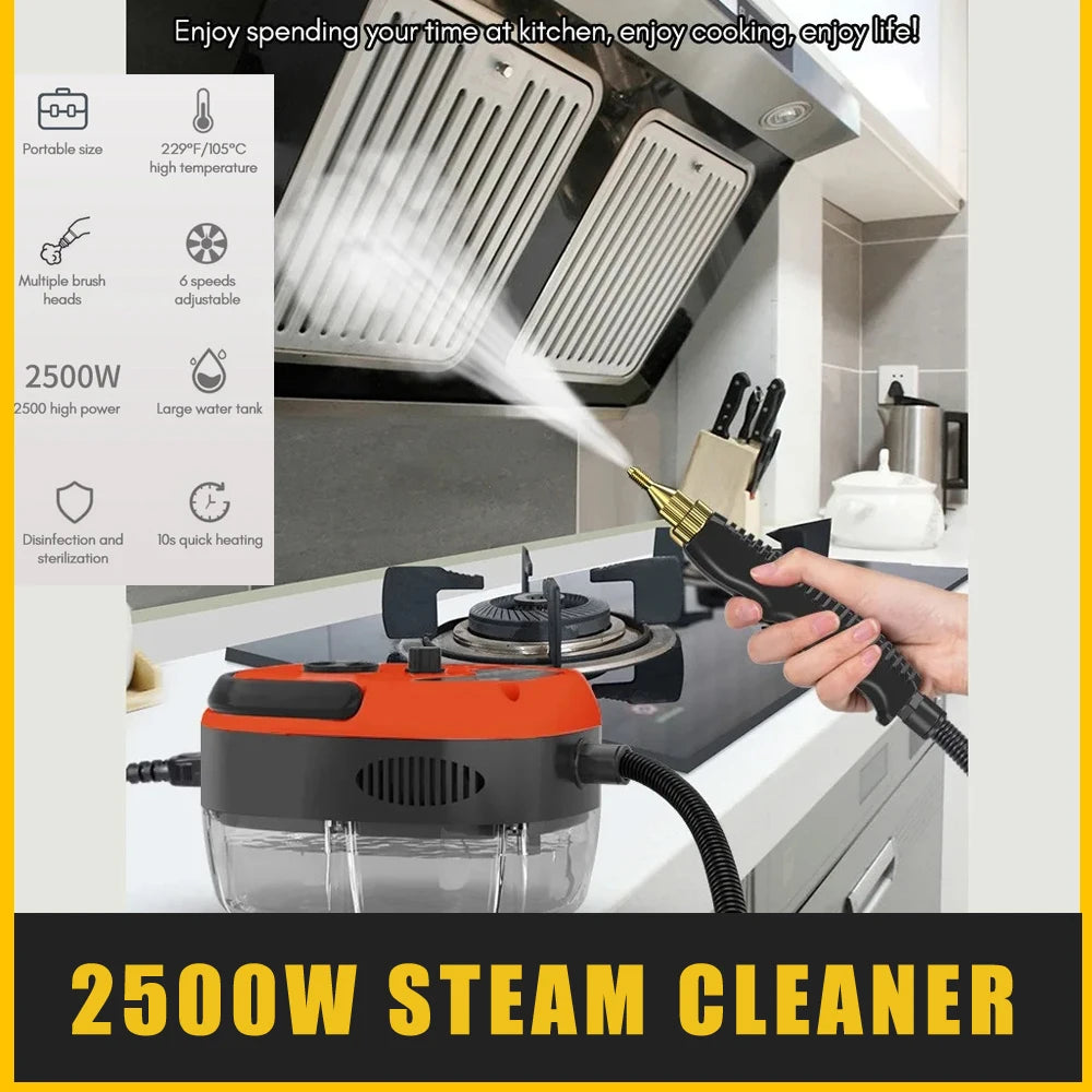 Portable Handheld Steam Cleaner High Temperature