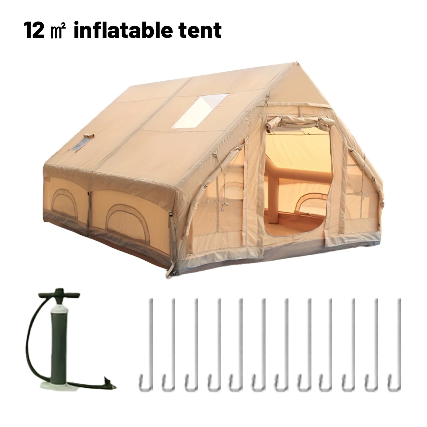 3-4 Person Inflatable Camping Tent