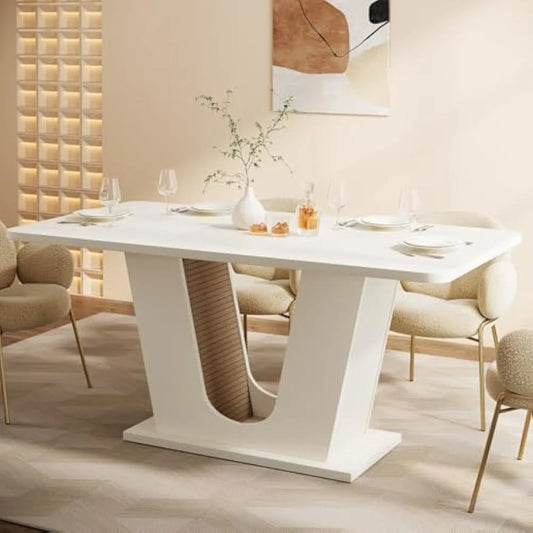 LITTLE TREE Modern Dining Table for 4-6 People