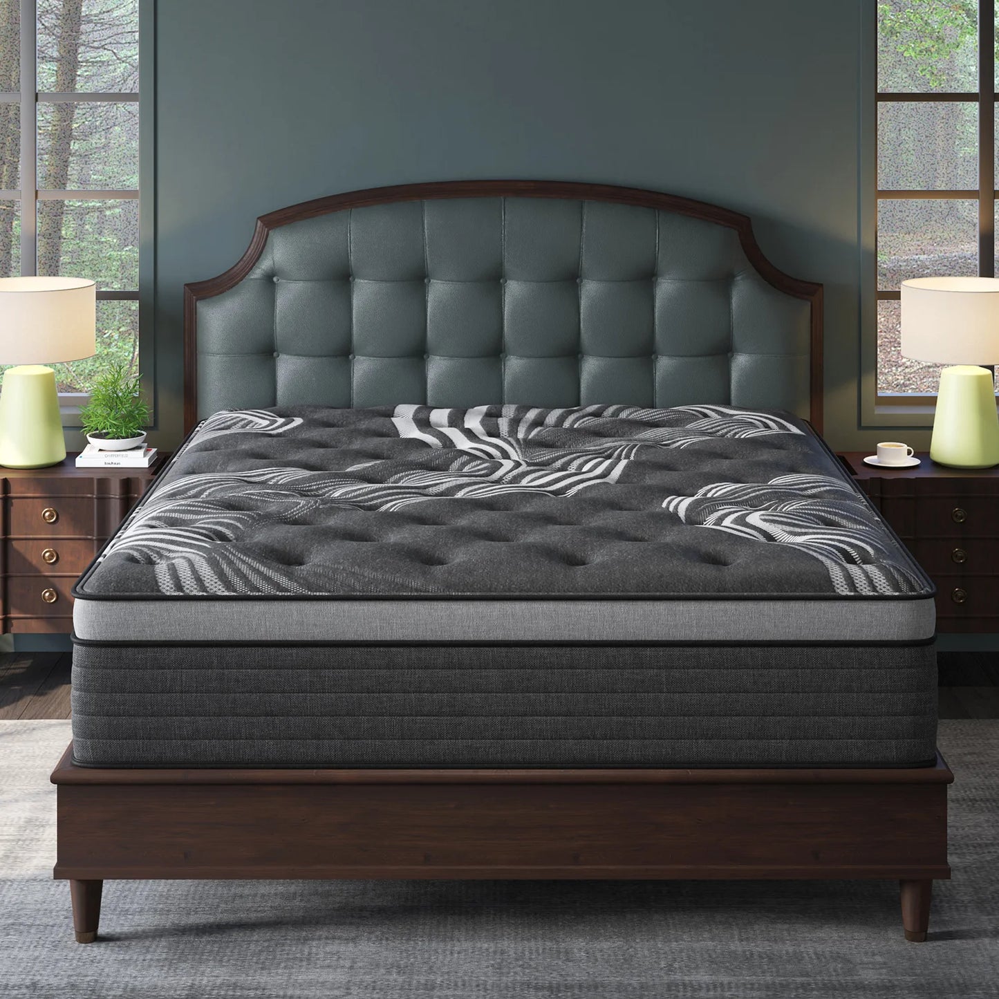 12"14" Gel Memory Foam Hybrid Pocket Spring Mattress