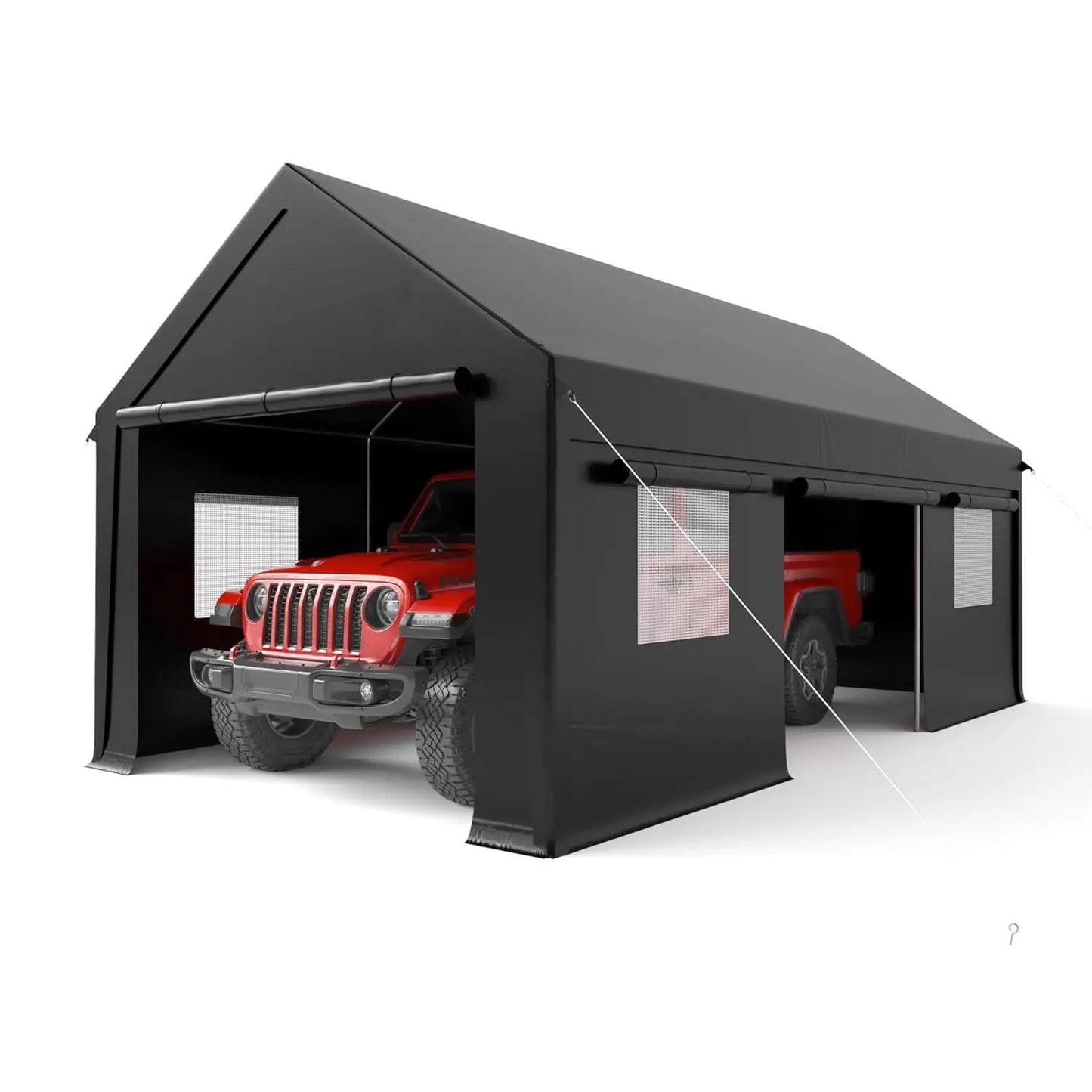 Carport, 12x20 FT Heavy Duty Carport, Portable Garage