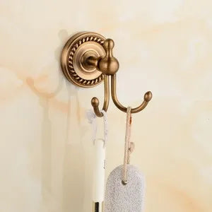 Solid Brass Bathroom Accessories Set