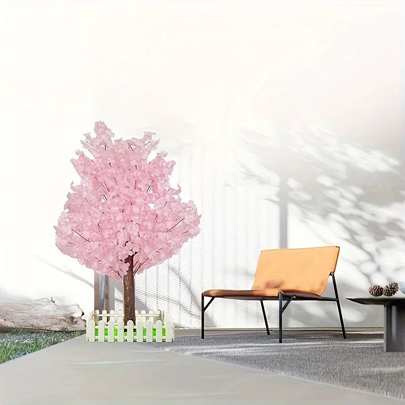 Artificial Cherry Pink Blossom Trees Indoor Decor