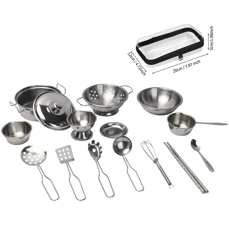 Play Kitchen Cookware Utensils toy Groceries