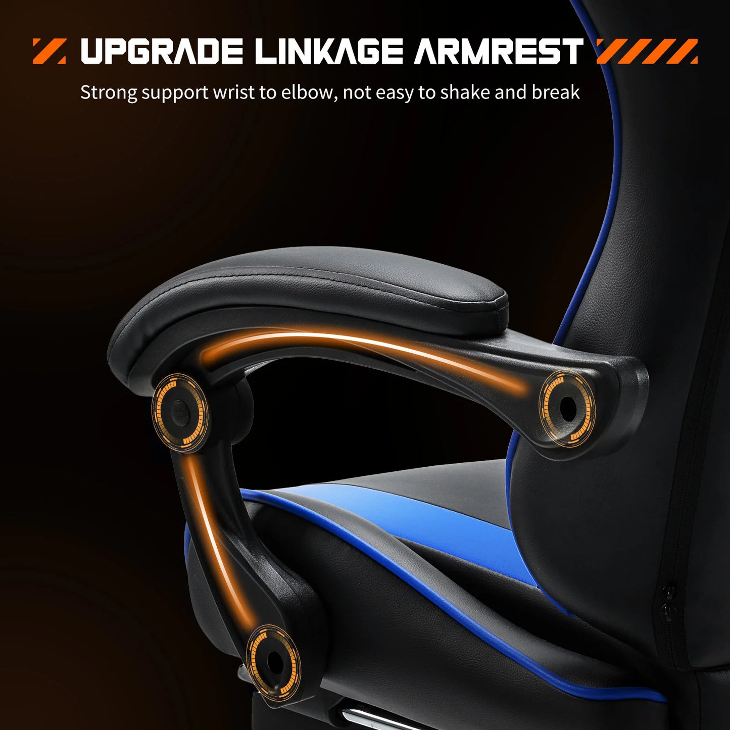 JHK Ergonomic Racing Gaming Chair Adjustable Swivel
