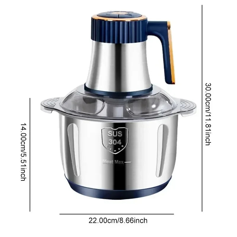 5L Electric Meat Grinders 304 Stainless Steel