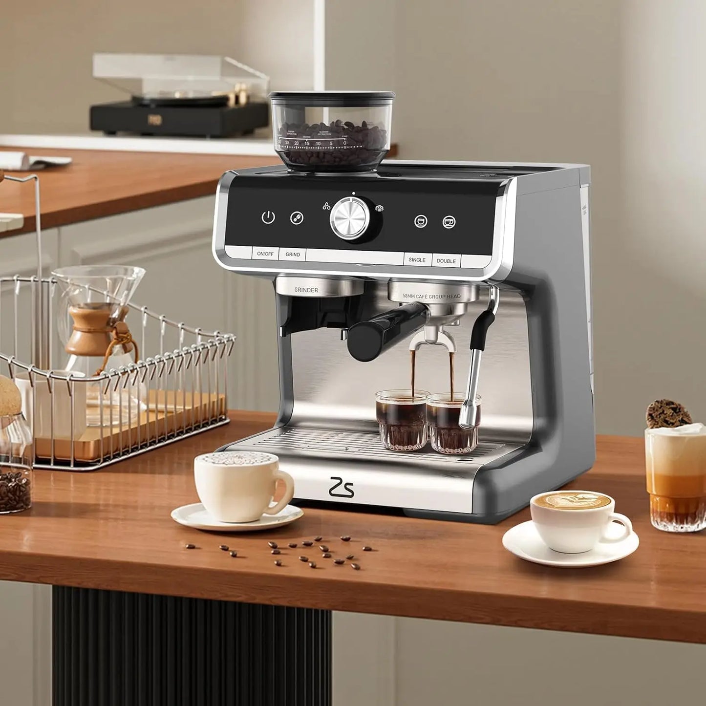 20 Bar Espresso Coffee Machine 1450W