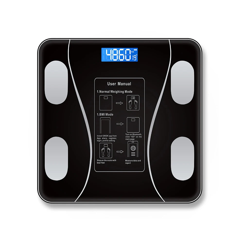 Body Fat Scale Smart Wireless Digital for Bathroom