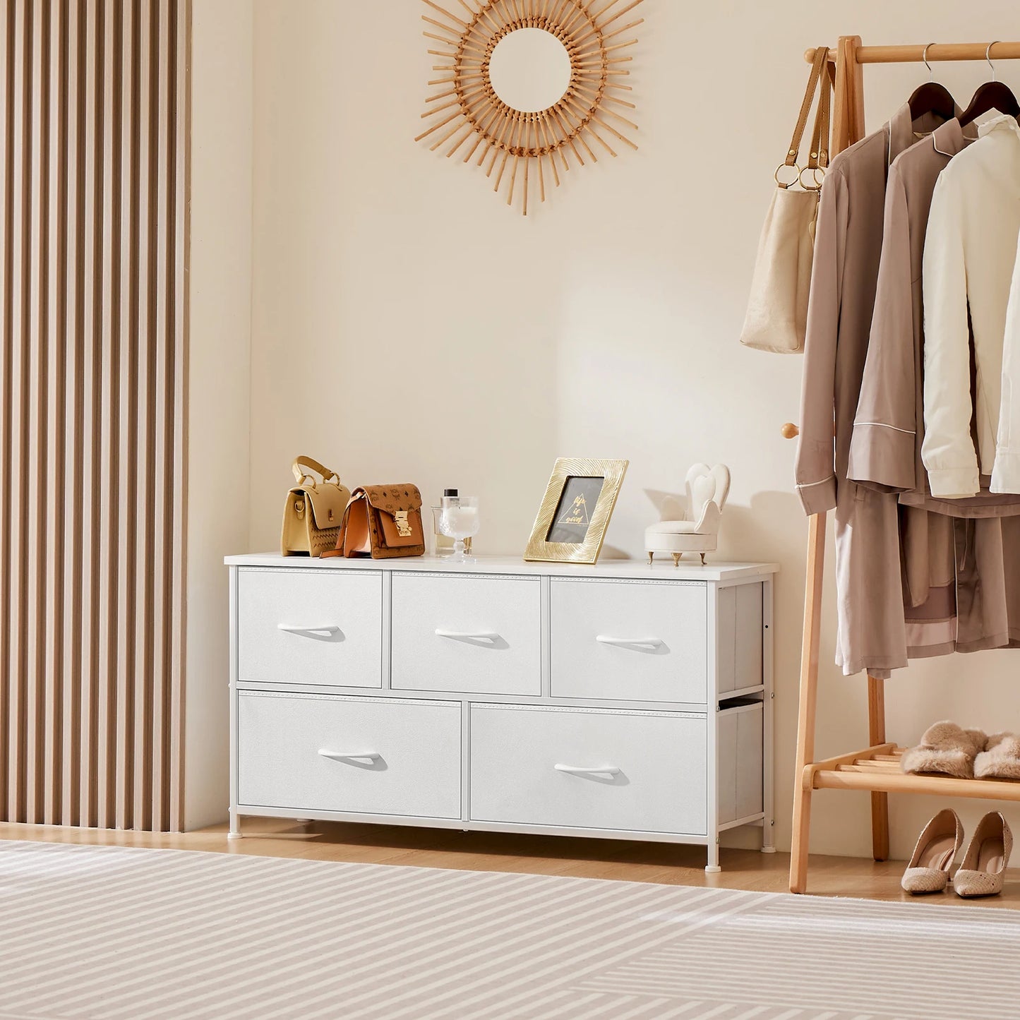 JHK Wardrobes For Bedroom With 5/7/10 White Lover