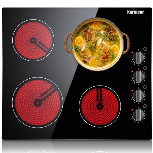 Karinear 4 Burners Electric Cooktop