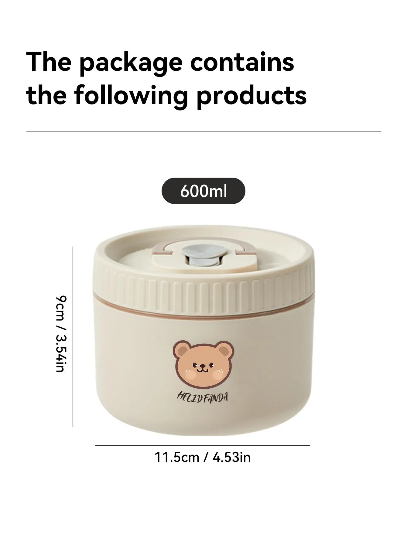 WORTHBUY Portable Insulated Lunch Box 304 Stainless Steel