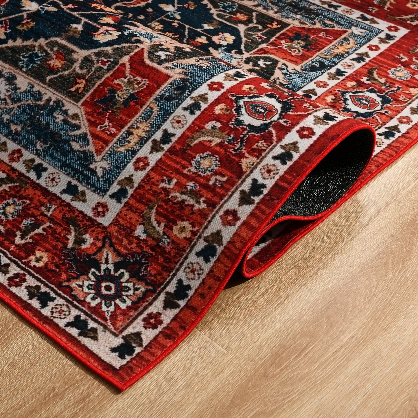 Vintage Bohemian Area Rug for Living Room