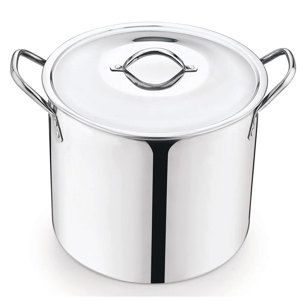 12 Quart Stainless Steel Stock Pot Heavy Duty