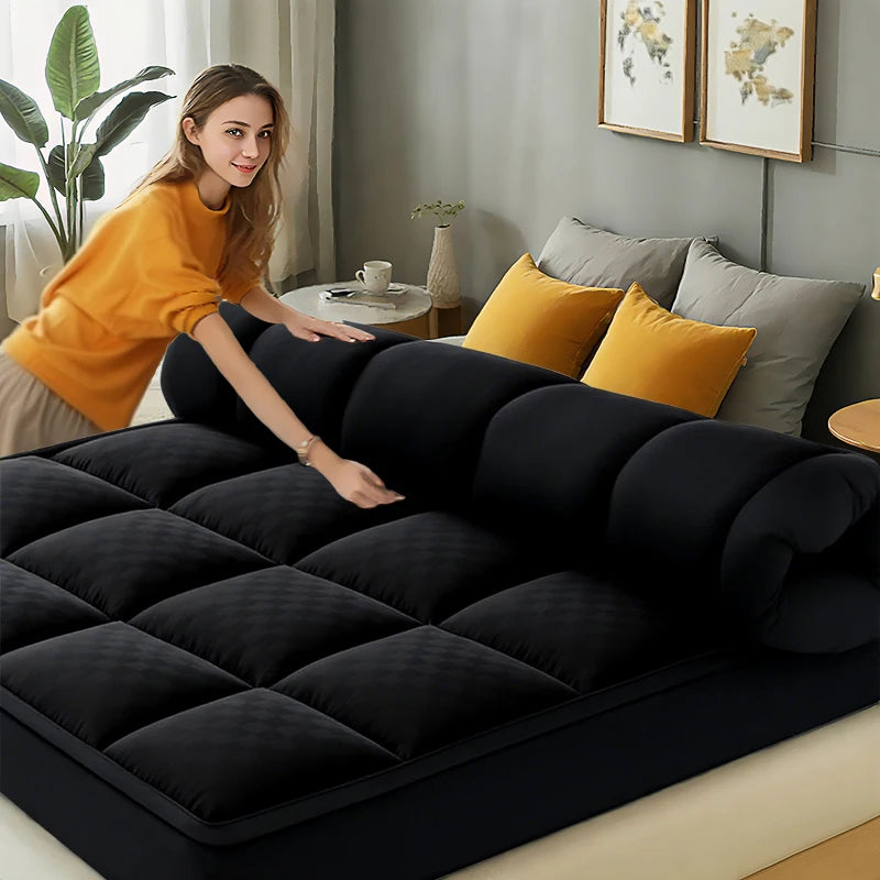 HGETVE Extra Thick Mattress cover Topper 1000Gsm