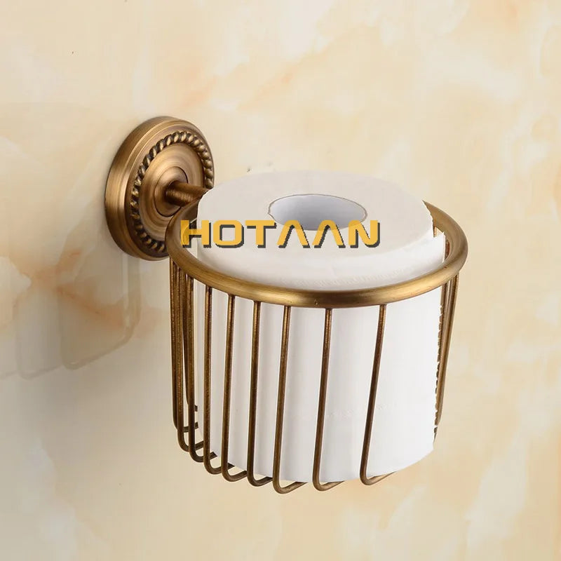Solid Brass Bathroom Accessories Set