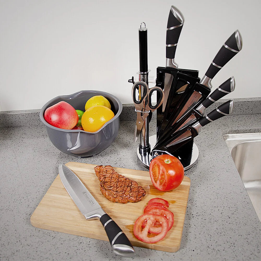 ZENG Stainless Steel Kitchen Knife Set
