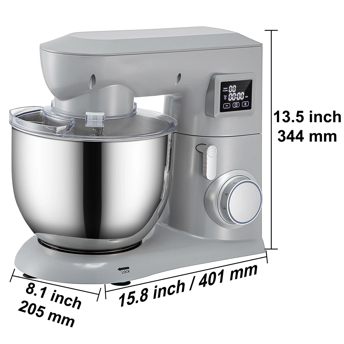 SucceBuy 5 IN 1 Stand Mixer Multifunctional Electric Mixer