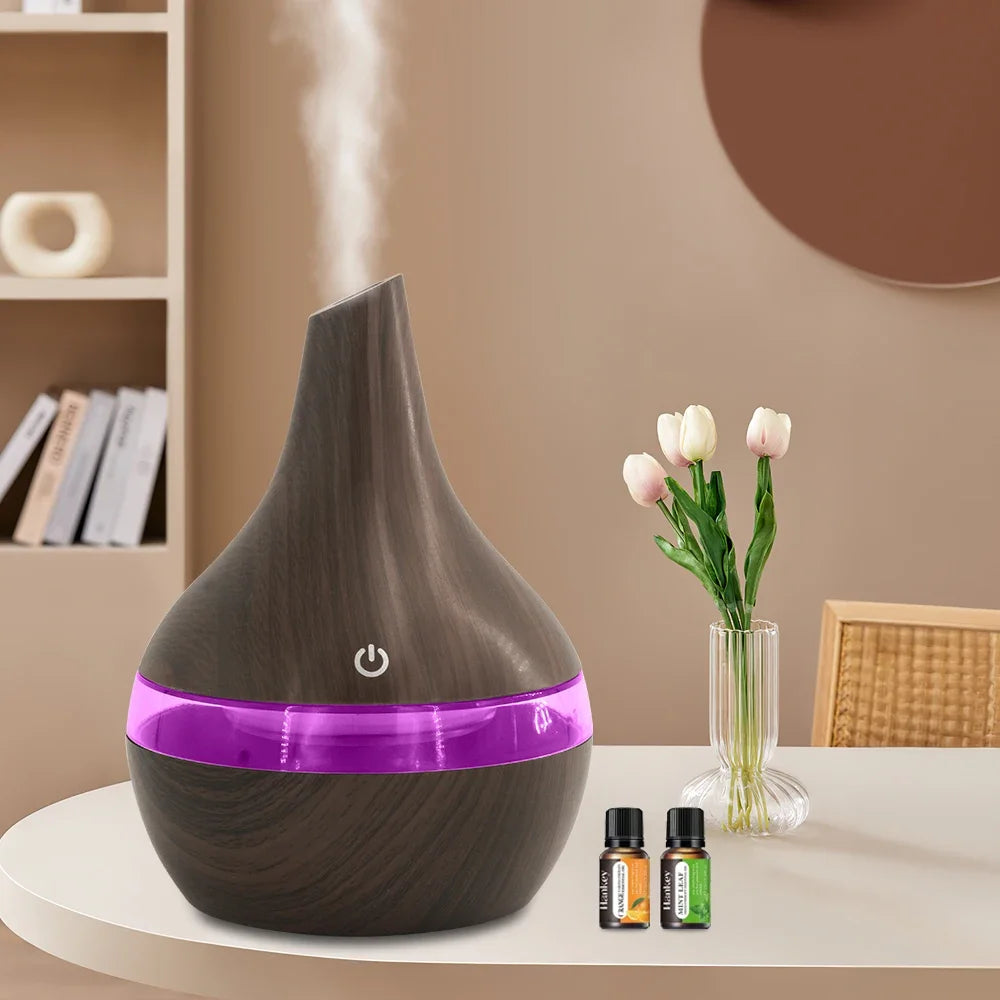 Multi Functional 300ml Humidifier Diffuser Combo