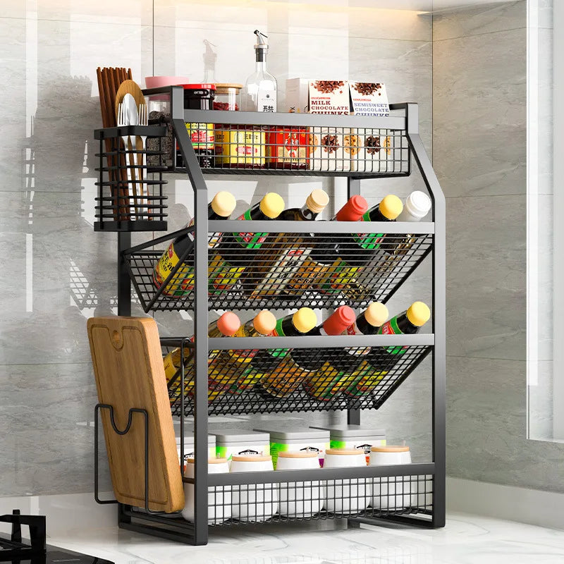 Kitchen Condiment Shelf Multi Tier