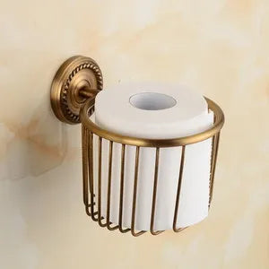 Solid Brass Bathroom Accessories Set
