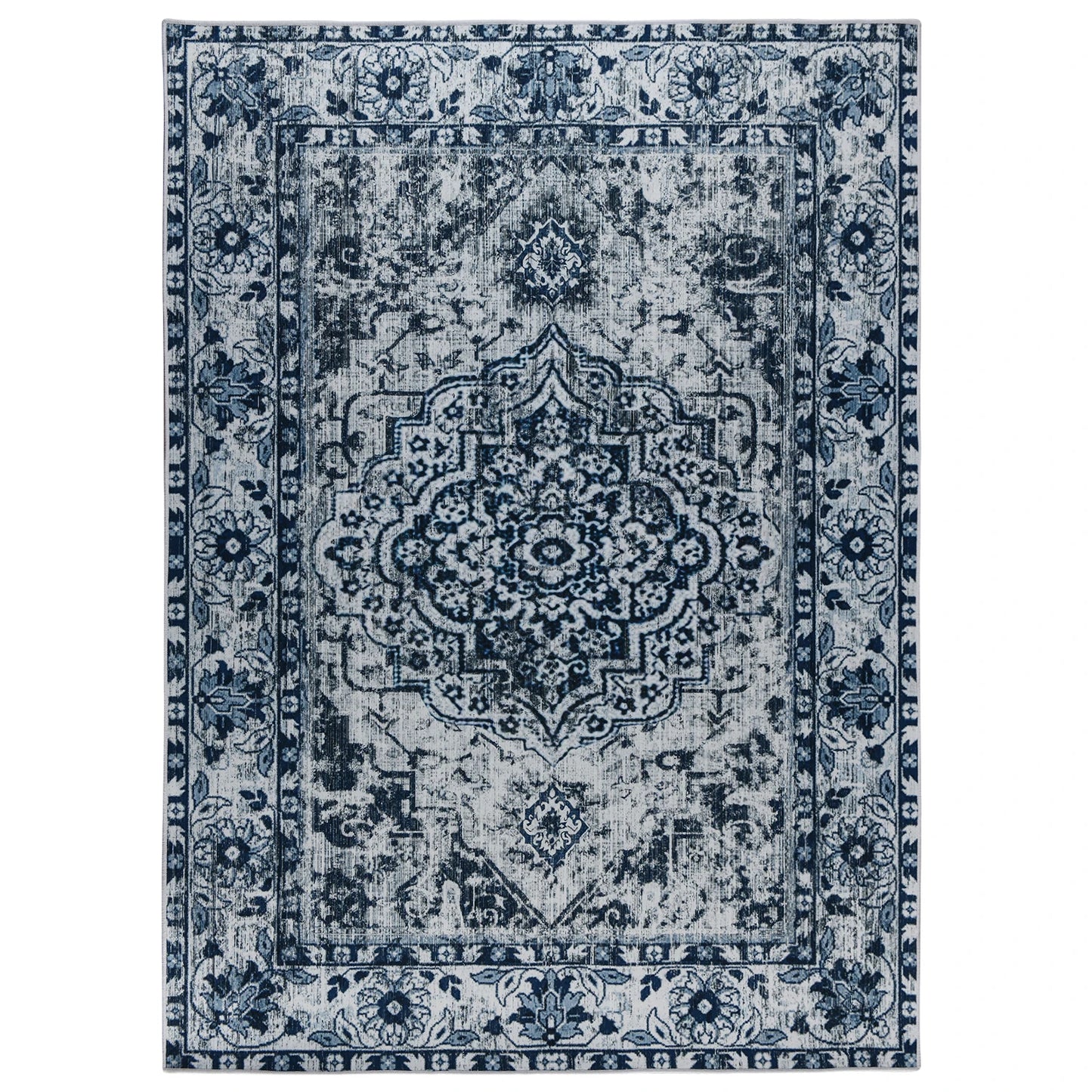 Vintage Bohemian Area Rug for Living Room