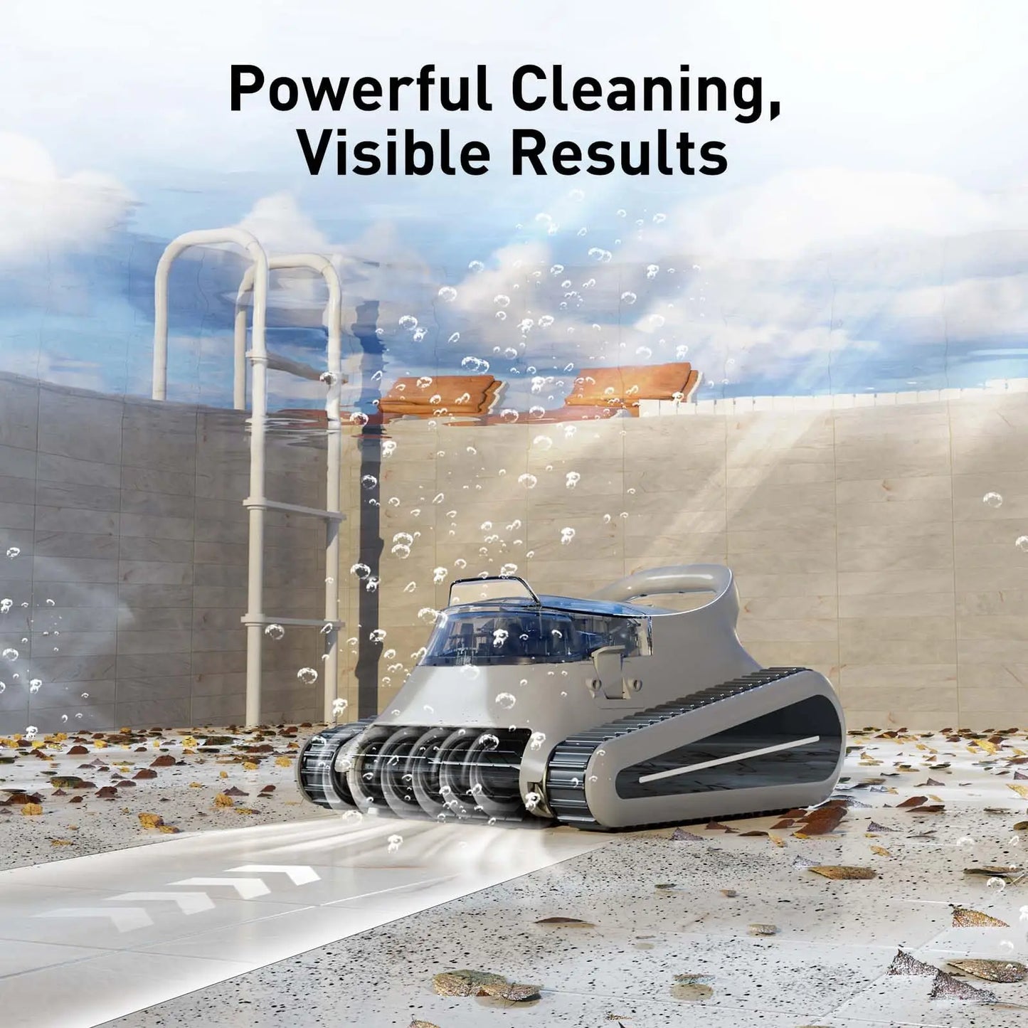 (2025 New) Seauto Crab Pro Cordless Robotic Cleaner