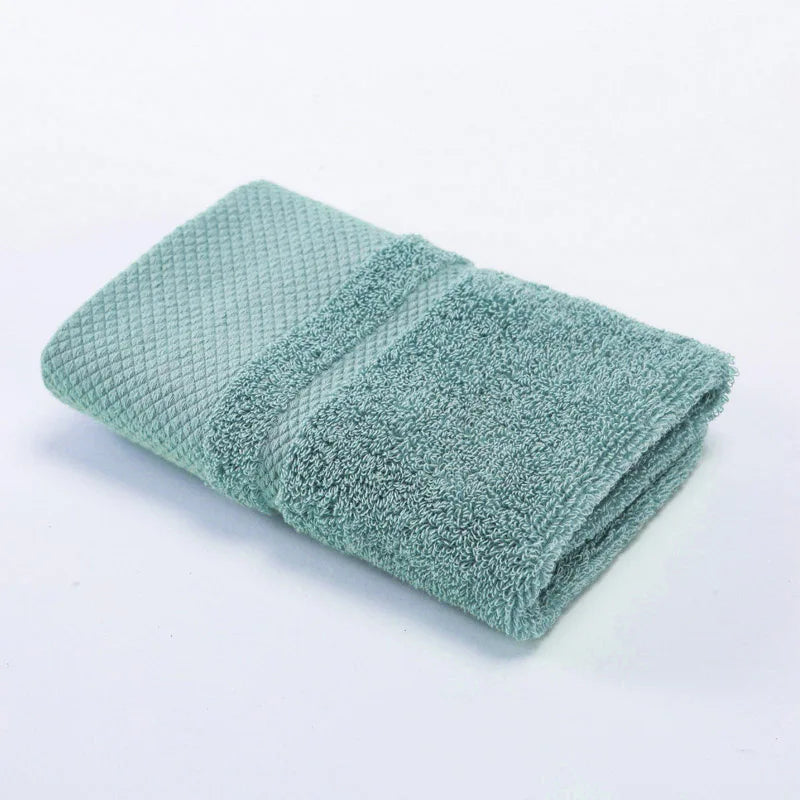 Solid Color Cotton Super Absorbent Hand Towel Face Hand Towel