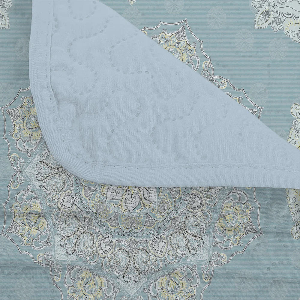 2/3-Piece Boho Printed Quilt Set