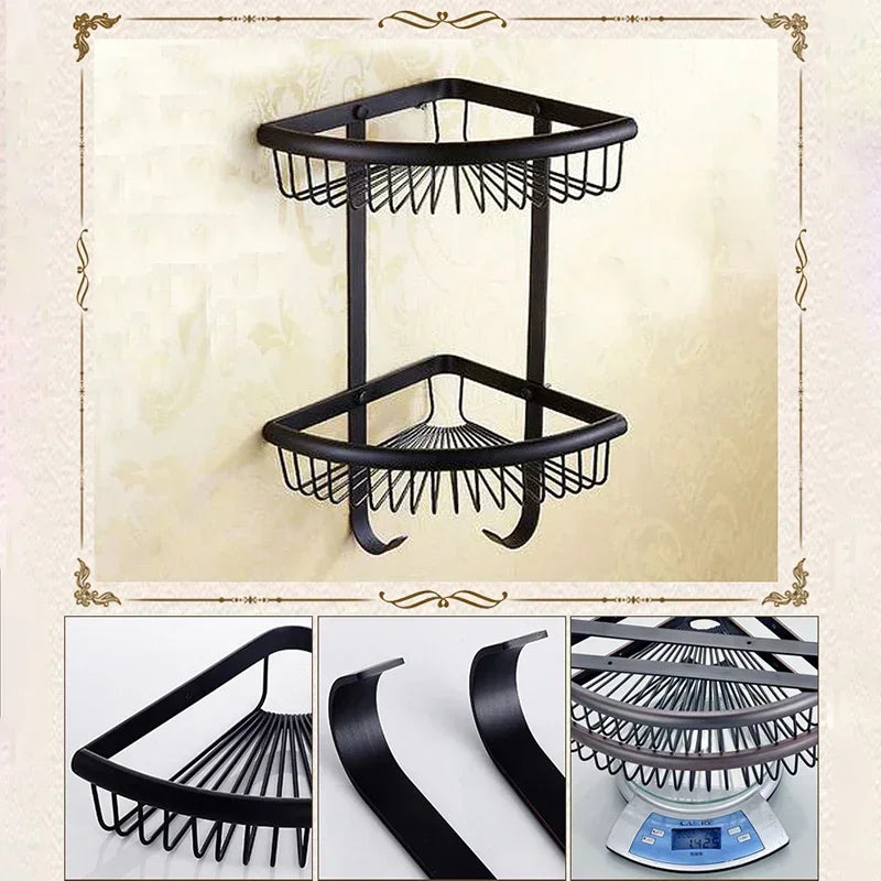 Fancy Black Bronze Bathroom Accessories And Hardware