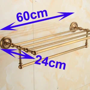 Solid Brass Bathroom Accessories Set