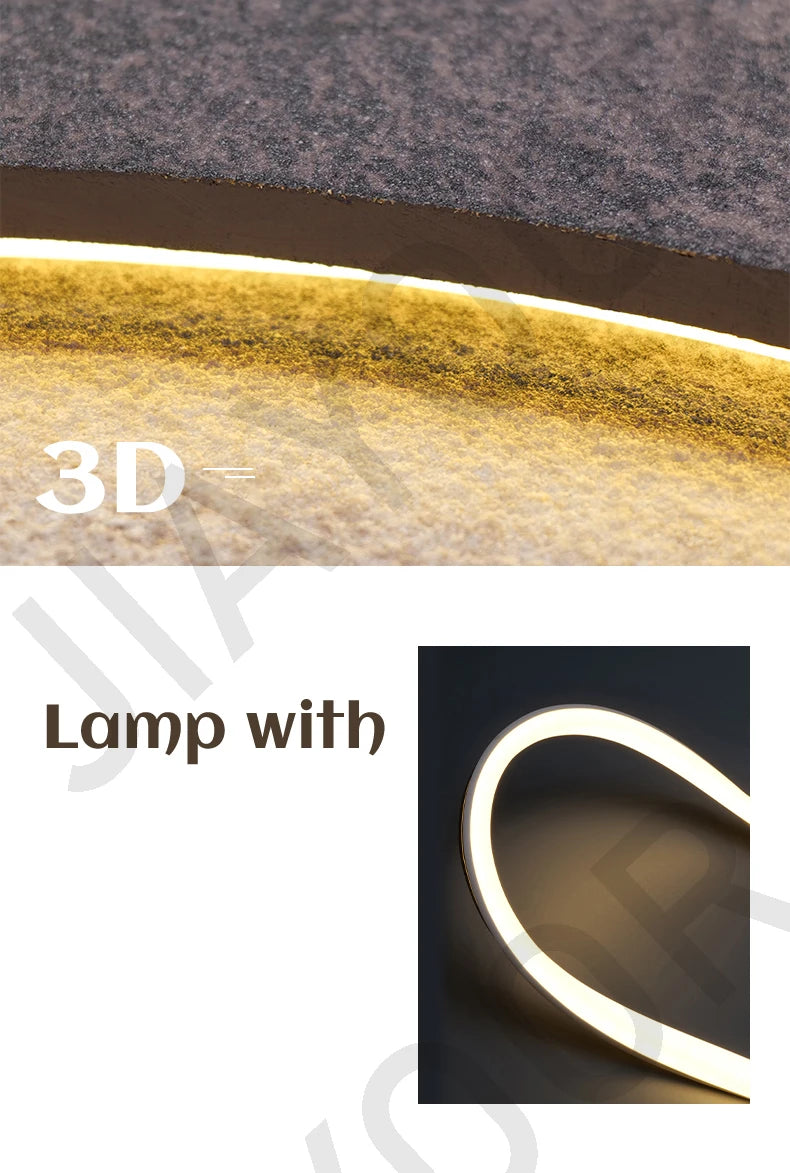 The Corridor Room Is Decorated With Light Luxury Murals