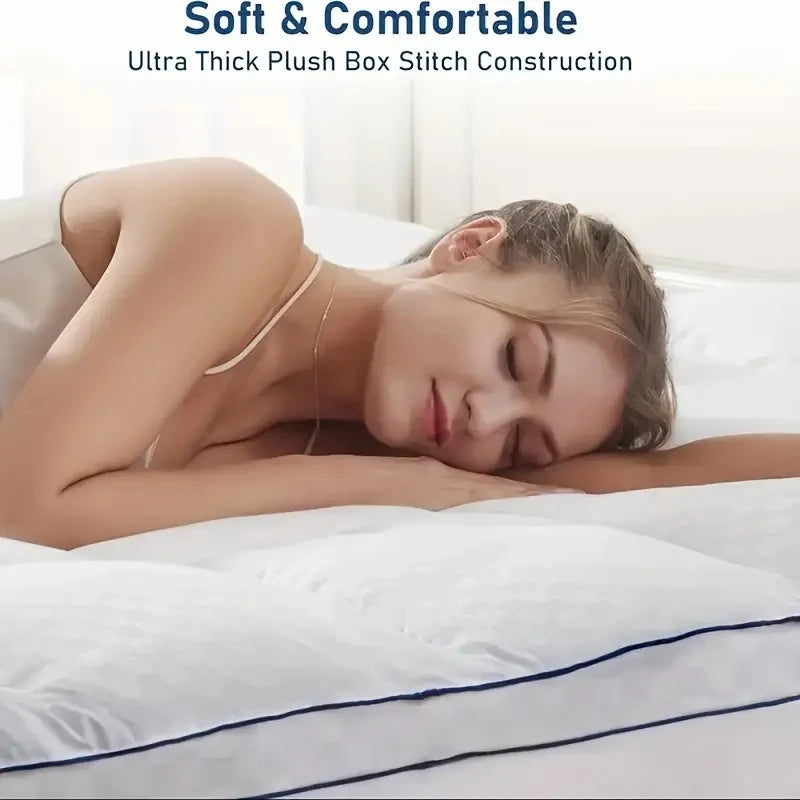 HGETVE Extra Thick Mattress cover Topper 1000Gsm