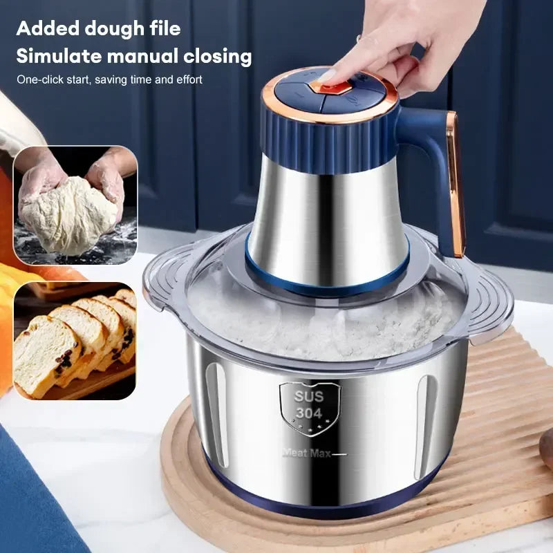 5L Electric Meat Grinders 304 Stainless Steel