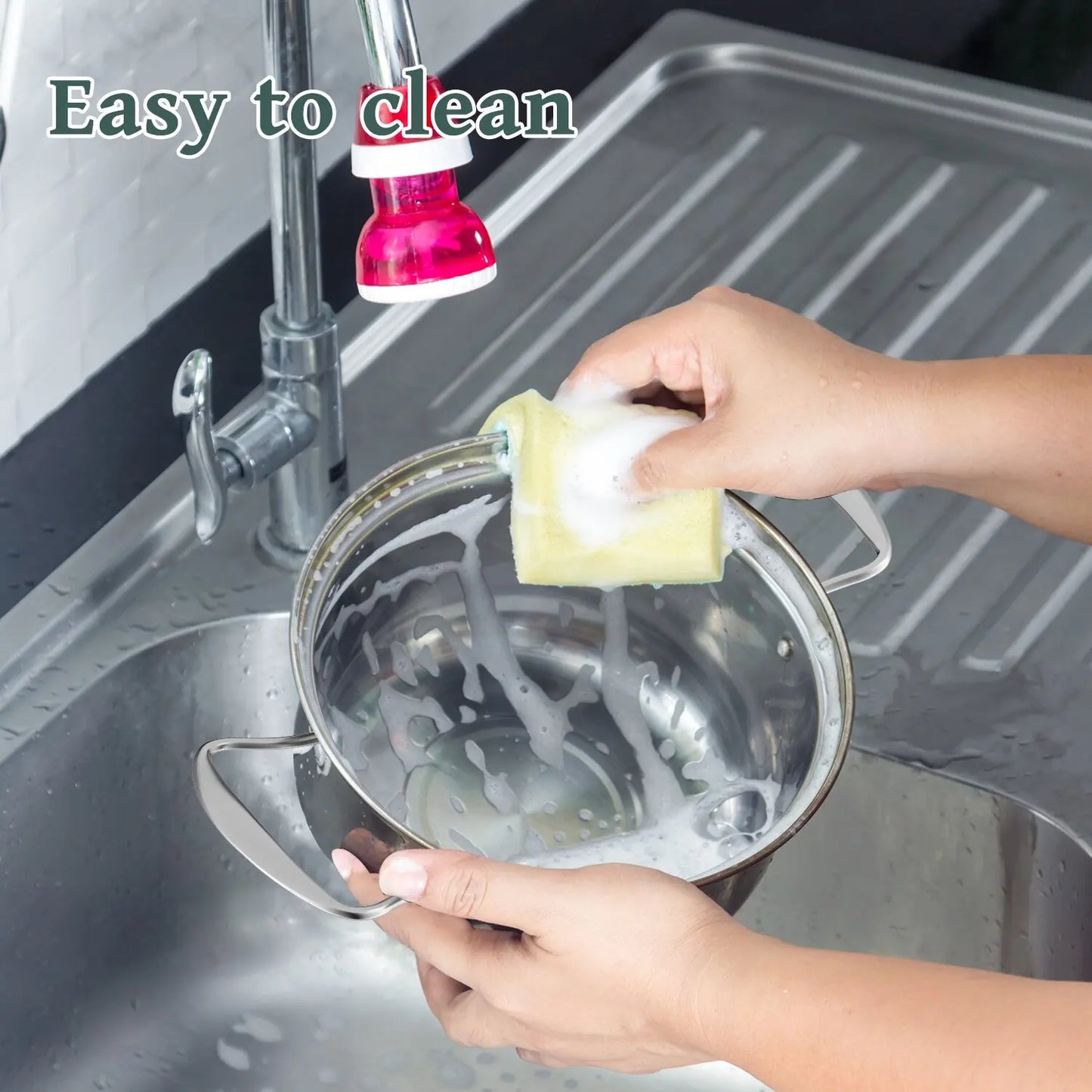 Cookware Set, Stainless Steel Construction