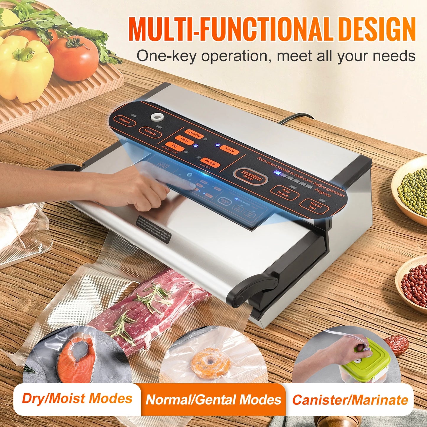 SucceBuy Commercial Vacuum Sealer Machine